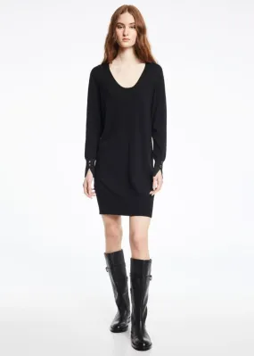 Abito in maglia di viscosa