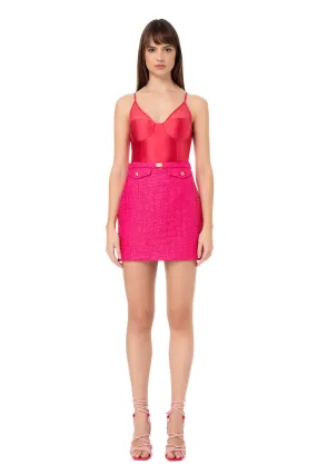 Body in lycra e tulle