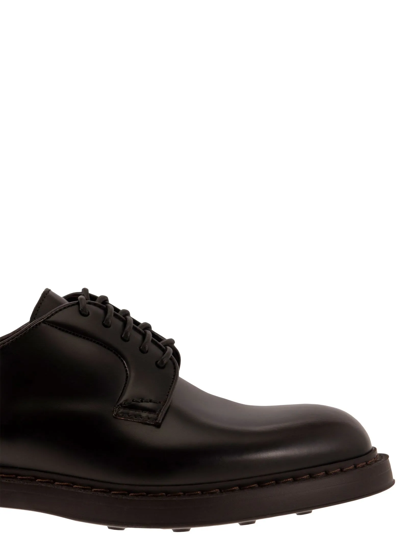 Leather Derby lace-up
